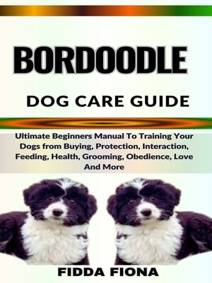 cover image of BORDOODLE DOG CARE GUIDE
